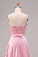 Load image into Gallery viewer, Sparkly Pink Sequin Tight Short Cocktail Dress with Cape