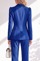 Load image into Gallery viewer, Light Pink Notched Lapel Double Breasted 2 Piece Business Suits