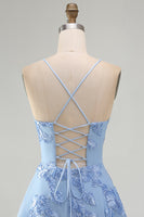 Load image into Gallery viewer, Floral Fuchsia A-Line Spaghetti Straps Short Cocktail Dress