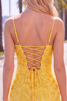 Load image into Gallery viewer, Floral Blue Purple Tight Spaghetti Straps Short Cocktail Dress with Beading