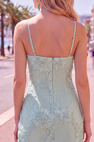 Load image into Gallery viewer, Pink Tight Cowl Neck Floral Short Cocktail Dress
