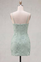 Load image into Gallery viewer, Pink Tight Cowl Neck Floral Short Cocktail Dress