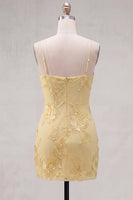 Load image into Gallery viewer, Pink Tight Cowl Neck Floral Short Cocktail Dress