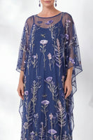 Load image into Gallery viewer, Sparkly Green Floral Sheath Long Mother of the Bride Dress with Sleeves