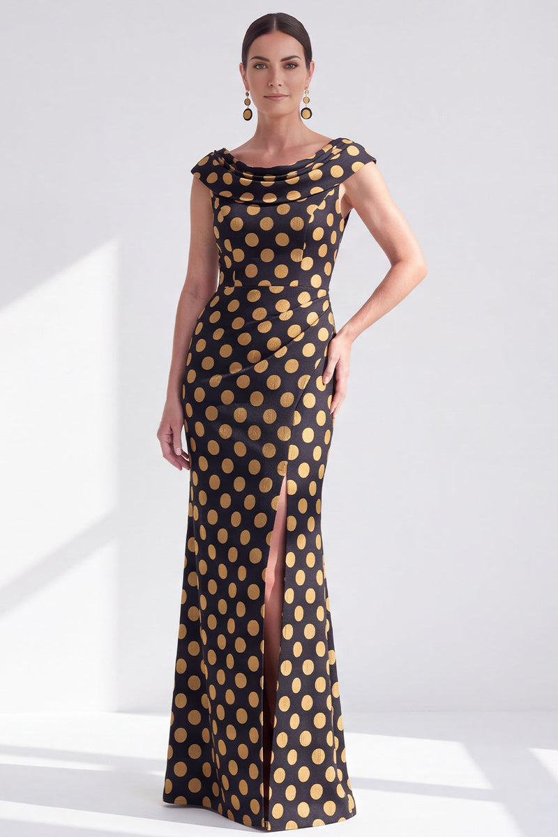 Load image into Gallery viewer, Dusty Green Mermaid Long Floral Mother of the Bride Dress with Slit