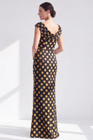 Load image into Gallery viewer, Dusty Green Mermaid Long Floral Mother of the Bride Dress with Slit