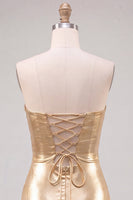 Load image into Gallery viewer, Pink Cut Out Sweetheart Tight Short Metallic Cocktail Dress