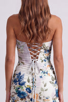 Load image into Gallery viewer, Black Tight  Sweetheart FloralPleated Short Cocktail Dress
