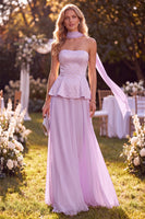 Load image into Gallery viewer, Sparkly White Chiffon Beaded Beach Neck Scarf Long Wedding Guest Dress