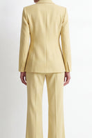 Load image into Gallery viewer, Yellow 2-Piece Peak Lapel One Button Prom Suits with Slit