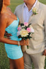 Load image into Gallery viewer, Lilac Sweetheart Keyhole Bodycon Short Prom Dress