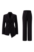 Load image into Gallery viewer, 2 Piece Fuchsia Double Breasted Women Prom Suits