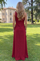 Load image into Gallery viewer, Yellow Sheath Floral One Shoulder Maxi Formal Dress