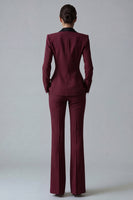 Load image into Gallery viewer, 2 Piece Dark Green Peak Lapel Single Breasted Slim Fit Prom Suits