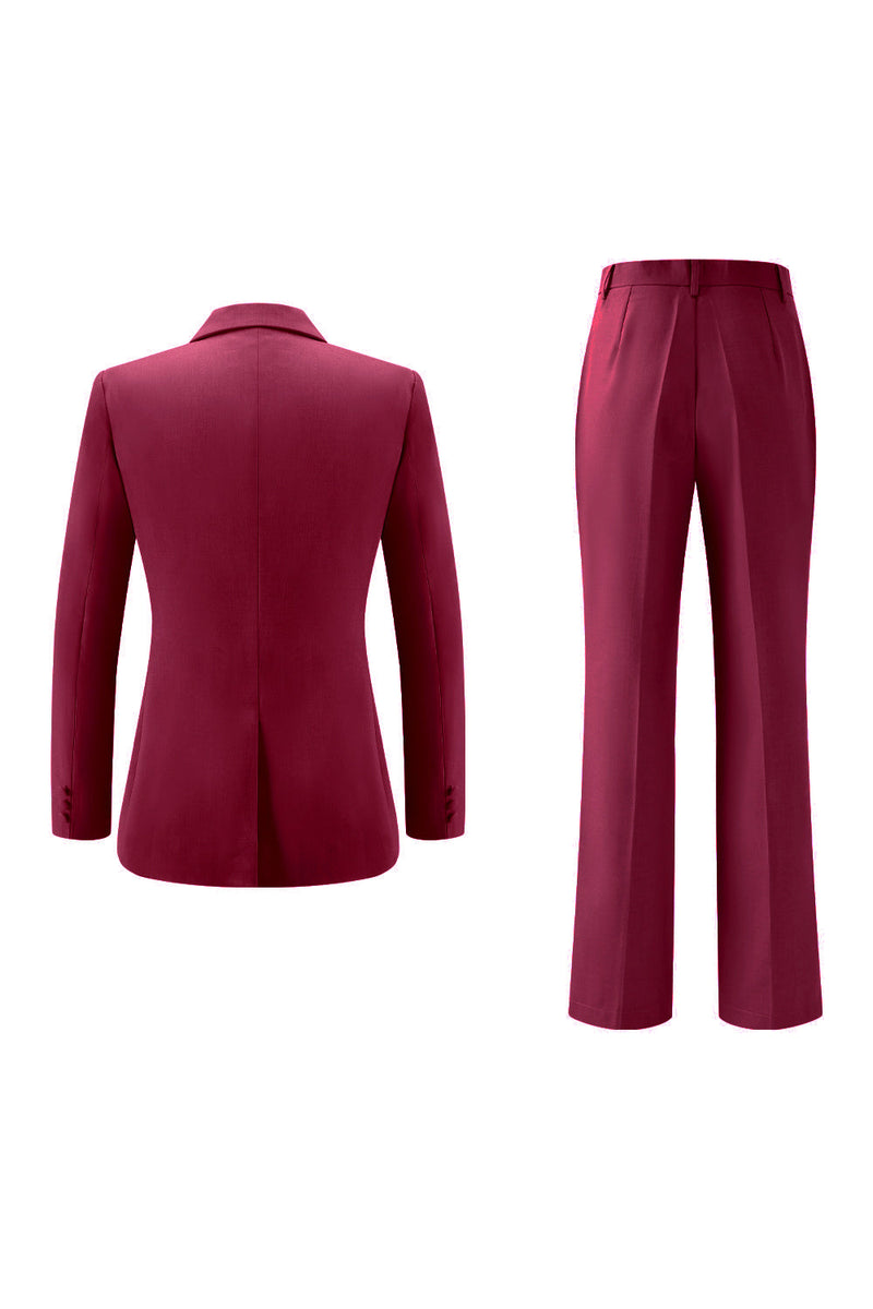 Load image into Gallery viewer, 2 Piece Lilac Peak Lapel Women Prom Suits with Sash