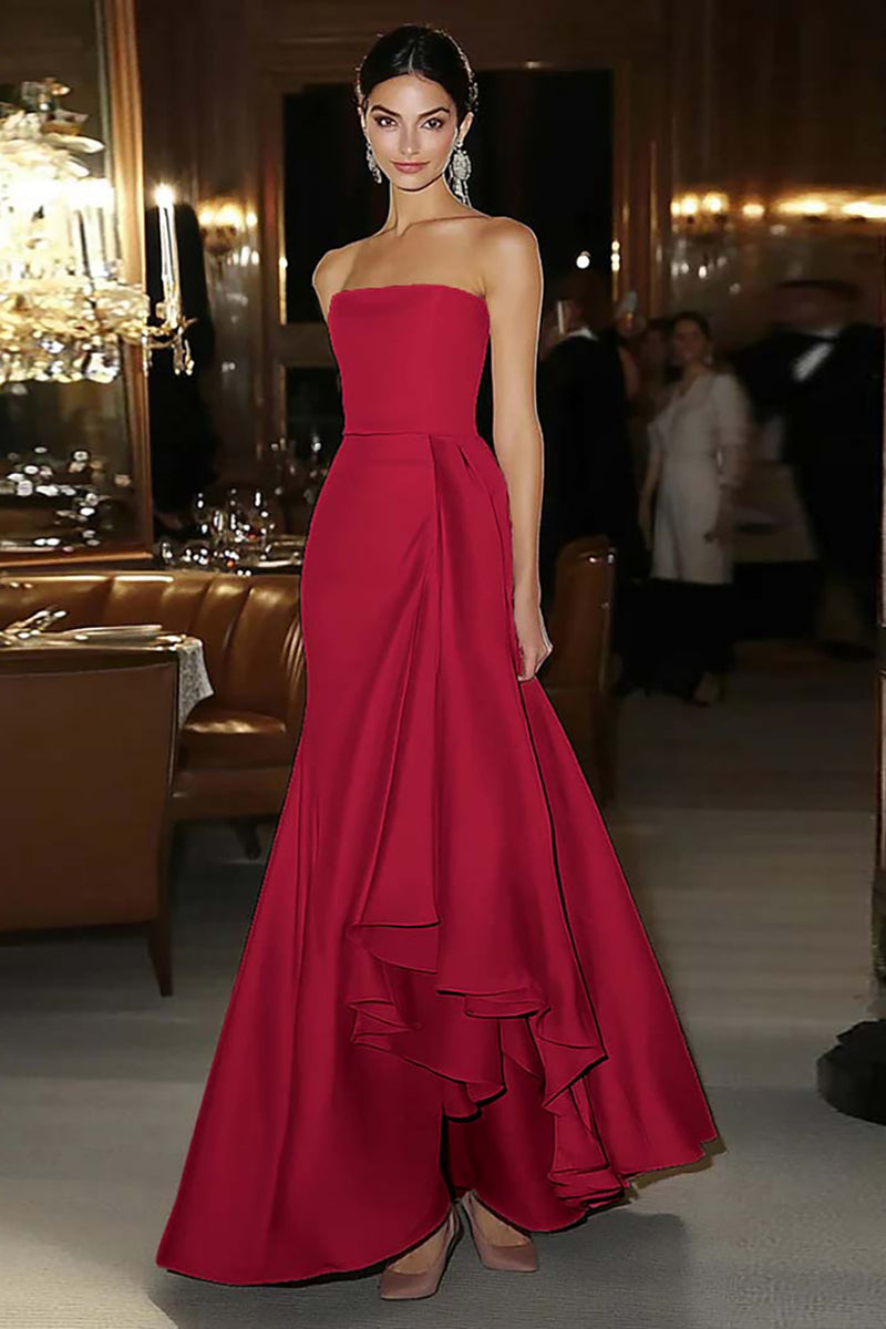 Load image into Gallery viewer, Dusty Sage Square Neck Mermaid Long Satin Gala Dress