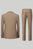 Load image into Gallery viewer, Black Peak Lapel 2 Piece Men Suits