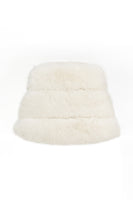 Load image into Gallery viewer, White Faux Fur Wrap