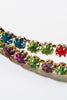 Load image into Gallery viewer, Colorful Beaded Hoop Earring