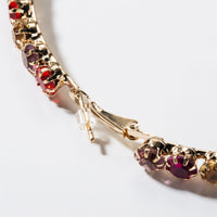 Load image into Gallery viewer, Colorful Beaded Hoop Earring