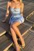 Load image into Gallery viewer, A-line Sweetheart Little White Dress with Ruffle