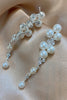 Load image into Gallery viewer, White Beading Pearl Earrings