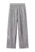 Load image into Gallery viewer, Black Sparkly Sequin 2 Piece Women Suits