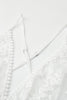 Load image into Gallery viewer, A-Line Spaghetti Straps Cross Back Short White Wedding Dress