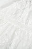 Load image into Gallery viewer, A-Line Spaghetti Straps Cross Back Short White Wedding Dress