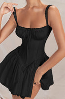 Load image into Gallery viewer, Charming A-Line Straps Mini White Graduation Dress