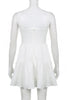 Load image into Gallery viewer, White A-Line Straps Short Mini Graduation Dress