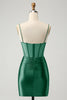 Load image into Gallery viewer, Glitter Fuchsia Corset Beaded Tight Party Dress