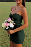 Load image into Gallery viewer, Lilac Sweetheart Keyhole Bodycon Short Prom Dress