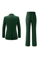 Load image into Gallery viewer, 2 Piece Lilac Peak Lapel Women Prom Suits with Sash