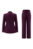 Load image into Gallery viewer, 2 Piece Fuchsia Double Breasted Women Prom Suits