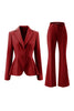 Load image into Gallery viewer, 2 Piece Grey Green Notched Lapel Women Prom Suits