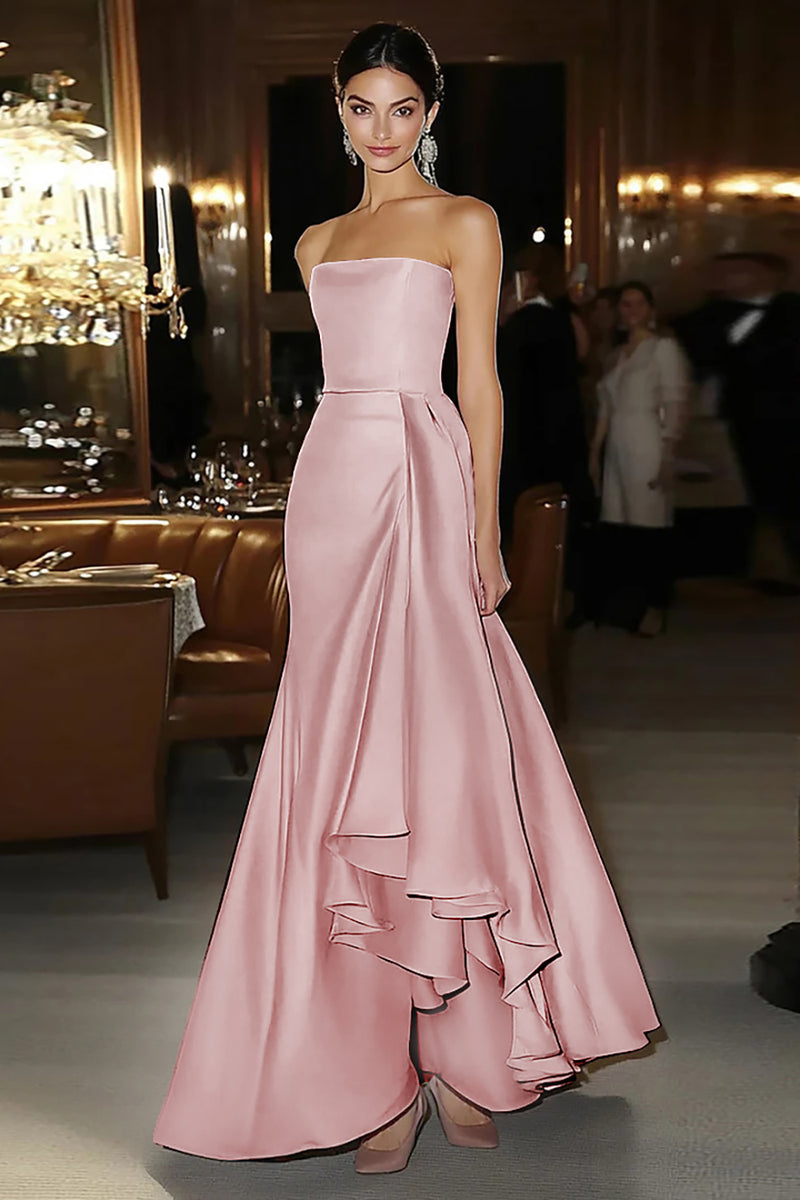 Load image into Gallery viewer, Dusty Sage Square Neck Mermaid Long Satin Gala Dress
