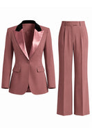 Load image into Gallery viewer, 2 Piece Dark Green Peak Lapel Single Breasted Slim Fit Prom Suits