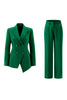 Load image into Gallery viewer, 2 Piece Fuchsia Double Breasted Women Prom Suits