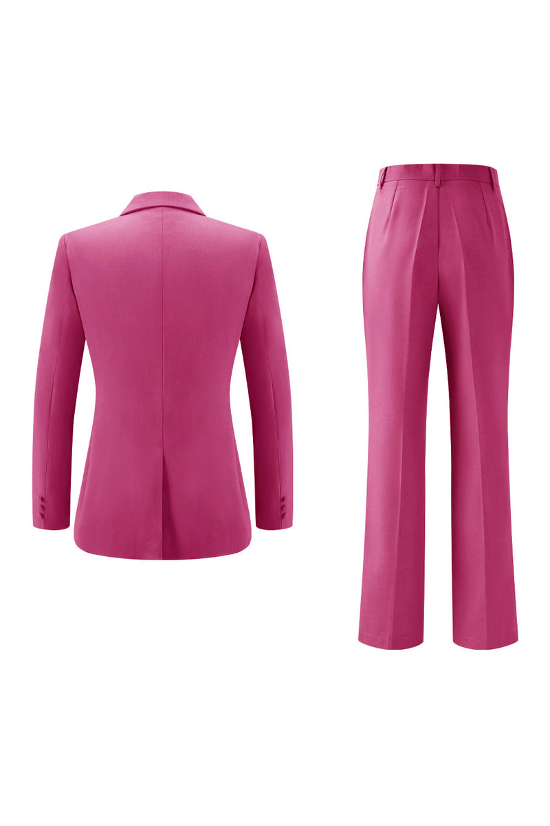 Load image into Gallery viewer, 2 Piece Lilac Peak Lapel Women Prom Suits with Sash