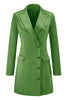 Load image into Gallery viewer, Champagne Peak Lapel Single Breasted Prom Blazer