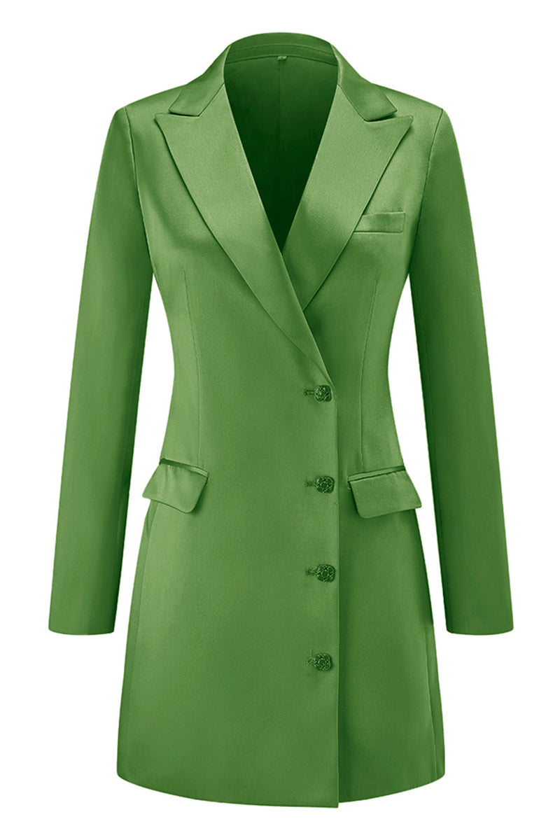 Load image into Gallery viewer, Champagne Peak Lapel Single Breasted Prom Blazer