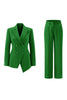 Load image into Gallery viewer, 2 Piece Fuchsia Double Breasted Women Prom Suits