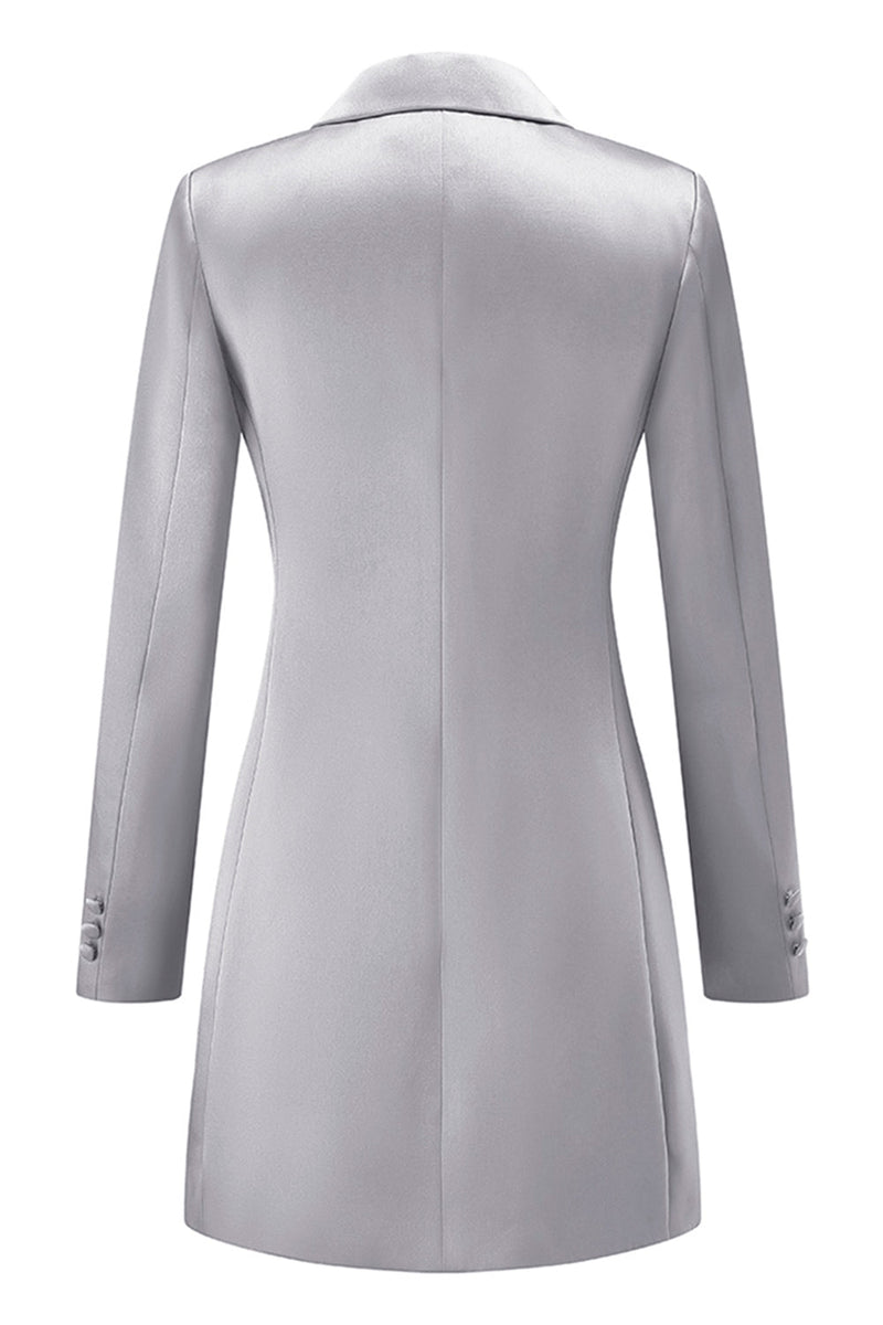 Load image into Gallery viewer, Champagne Peak Lapel Single Breasted Prom Blazer
