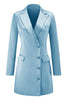 Load image into Gallery viewer, Champagne Peak Lapel Single Breasted Prom Blazer