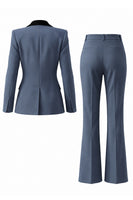 Load image into Gallery viewer, 2 Piece Dark Green Peak Lapel Single Breasted Slim Fit Prom Suits