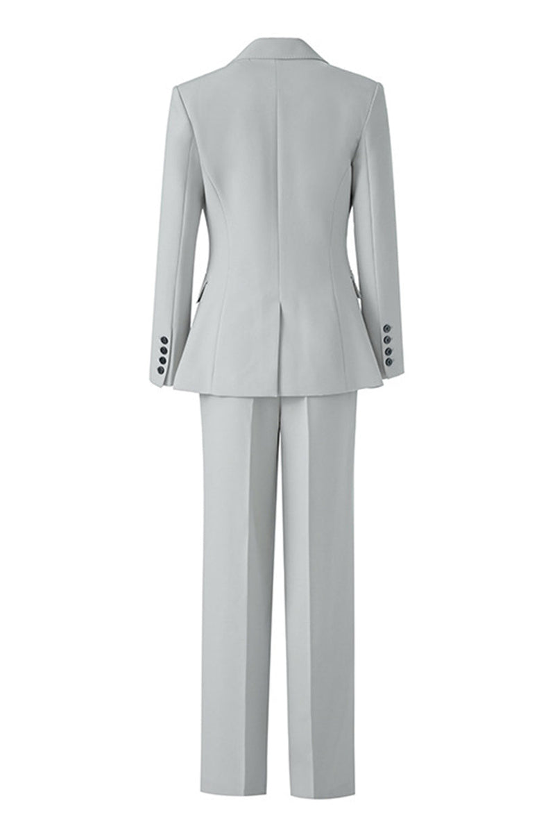 Load image into Gallery viewer, Black 3 Piece Notched Lapel Business Suits with Sleeves