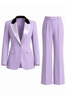 Load image into Gallery viewer, 2 Piece Dark Green Peak Lapel Single Breasted Slim Fit Prom Suits