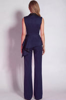 Load image into Gallery viewer, 2 Piece Grey Notched Lapel Business Suits with Sash