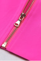 Load image into Gallery viewer, Fuchsia 3 Piece Double Breasted Women Prom Suits